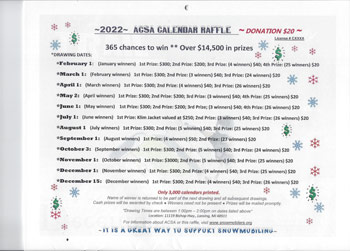 ACSA Raffle Calendar